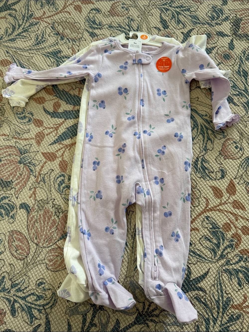 Carters 2pc pajamas 9m nwt